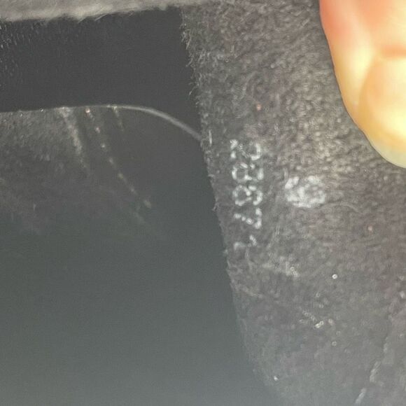 J. Crew Womens Ankle Boots Booties Suede Lace Up Wedge 2.5" Heels Black Size 9 - Picture 11 of 15